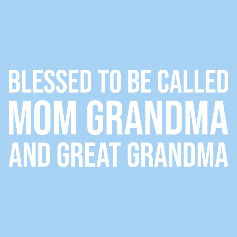 Gesegnet als Oma und Großmama