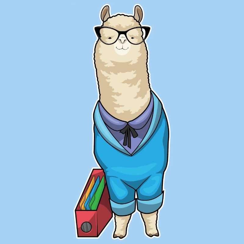 Alpaca Secretary Folder Office