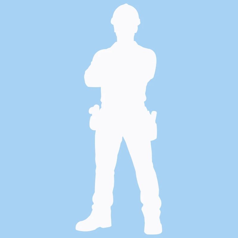 Construction Worker Construction Silhouette