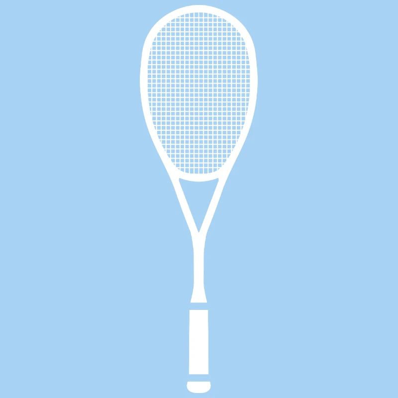 Raquette de Tennis Squash Split White