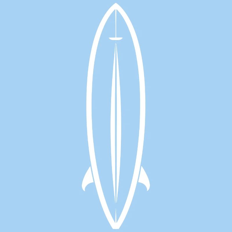 Planche de surf Line Art