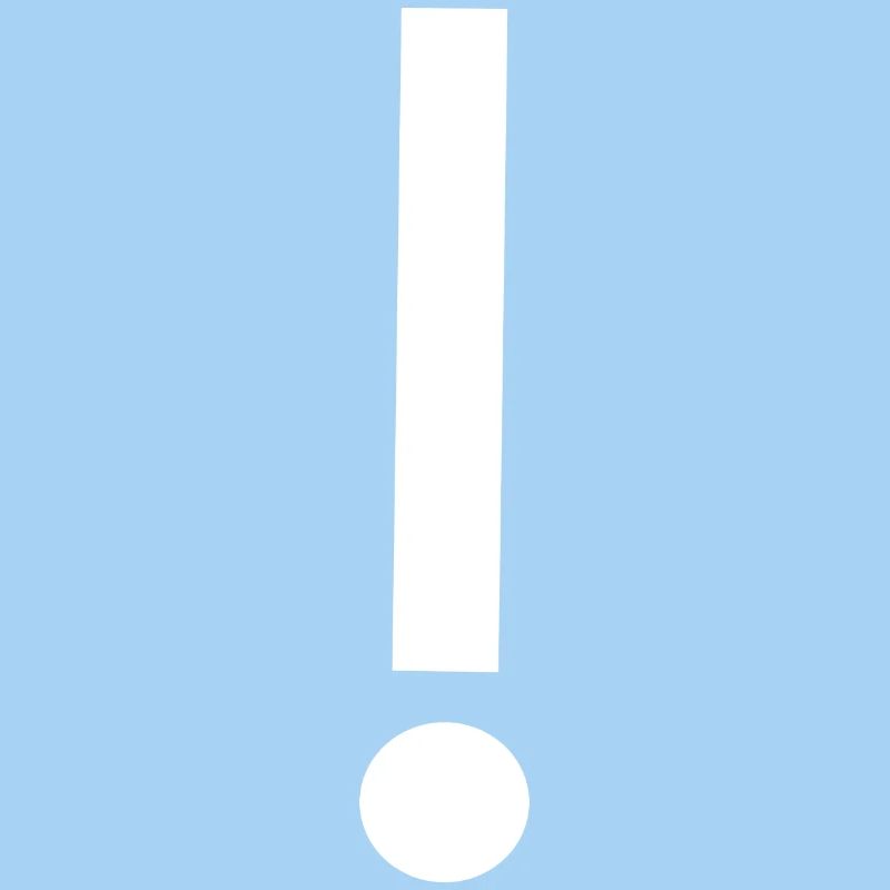 Exclamation Mark Template Design Pattern