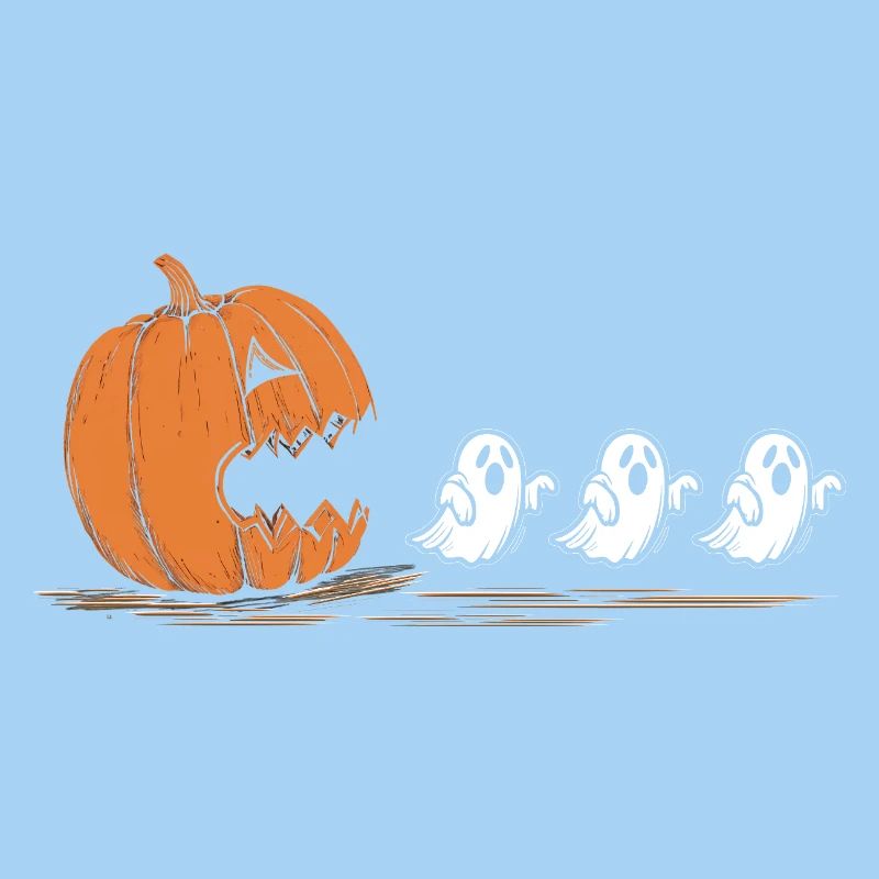 Cracking Pumpkin Ghost Parade