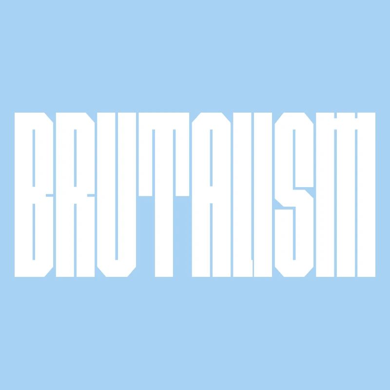 Bold Brutalism logo design