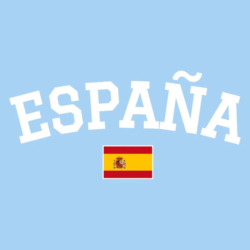 Drapeau espagnol Dessin blanc