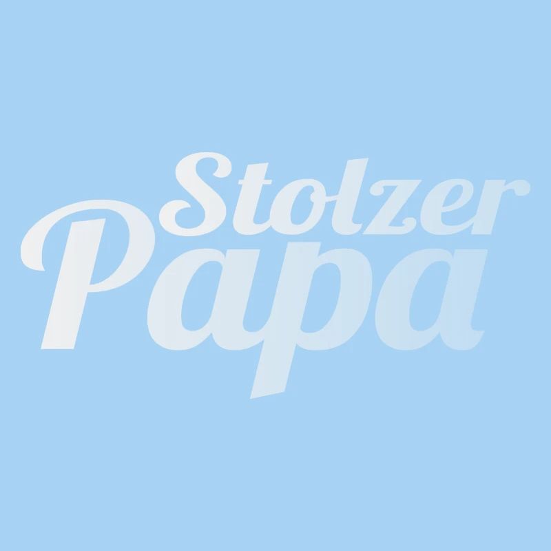Stolzer Papa