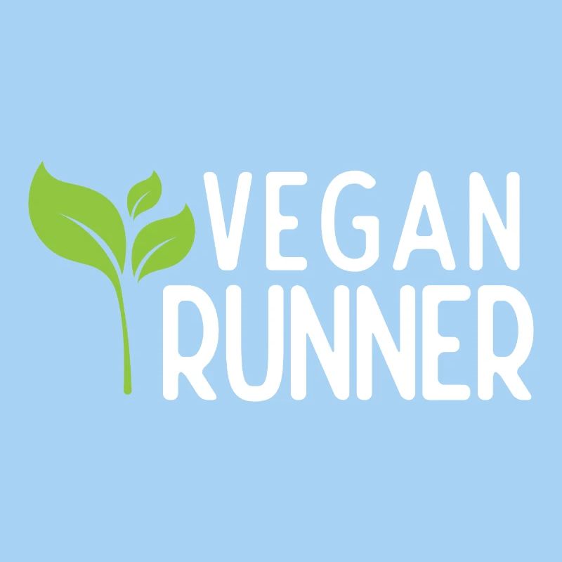 Coureur végétalien
