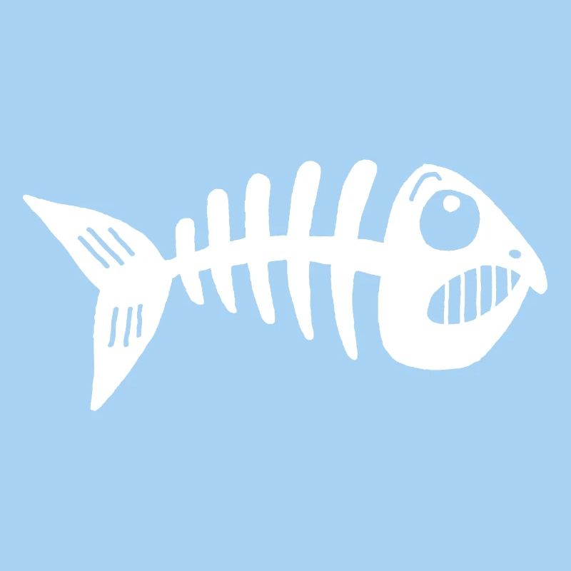 Fisch-Skelett
