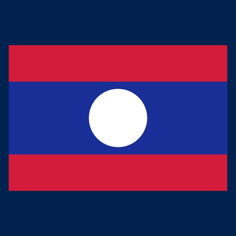 Laos flag / Drapeau Laos