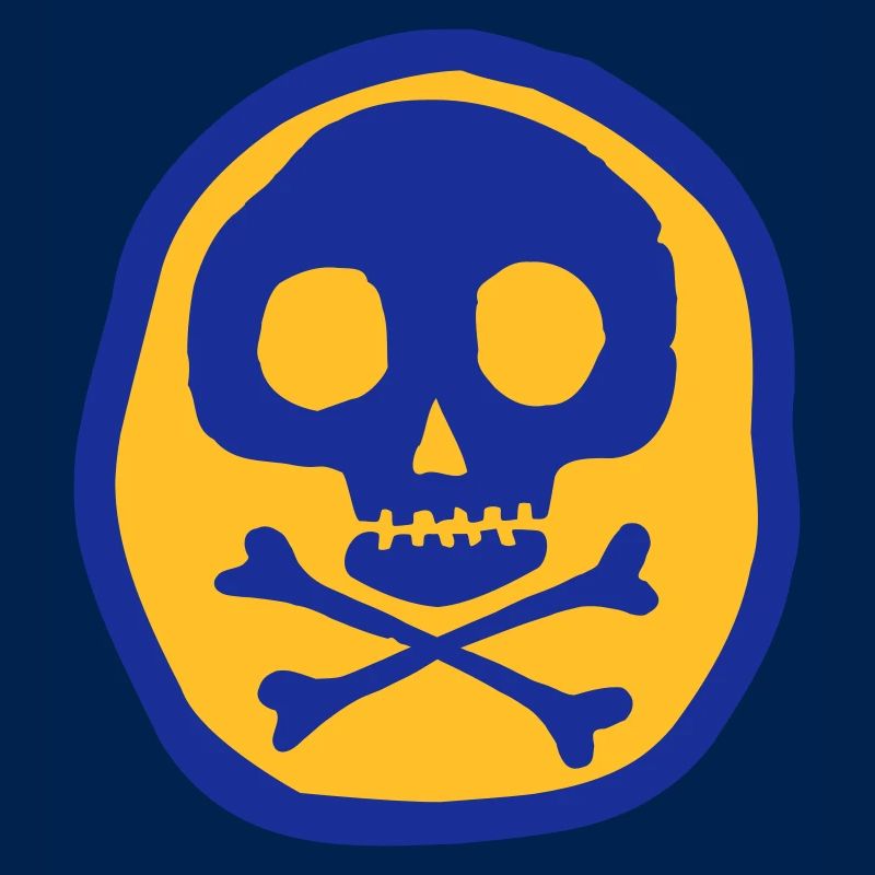 Schädel und Knochen