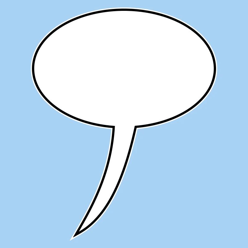 Speech Bubble Design Long