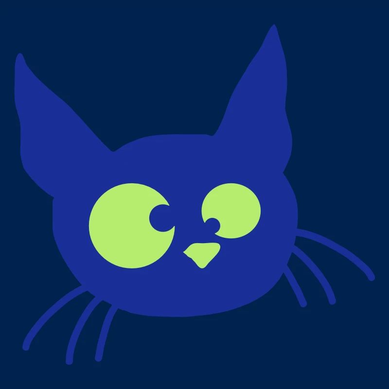 Crazy Cat Squints Funny Eyes Grimace Fun
