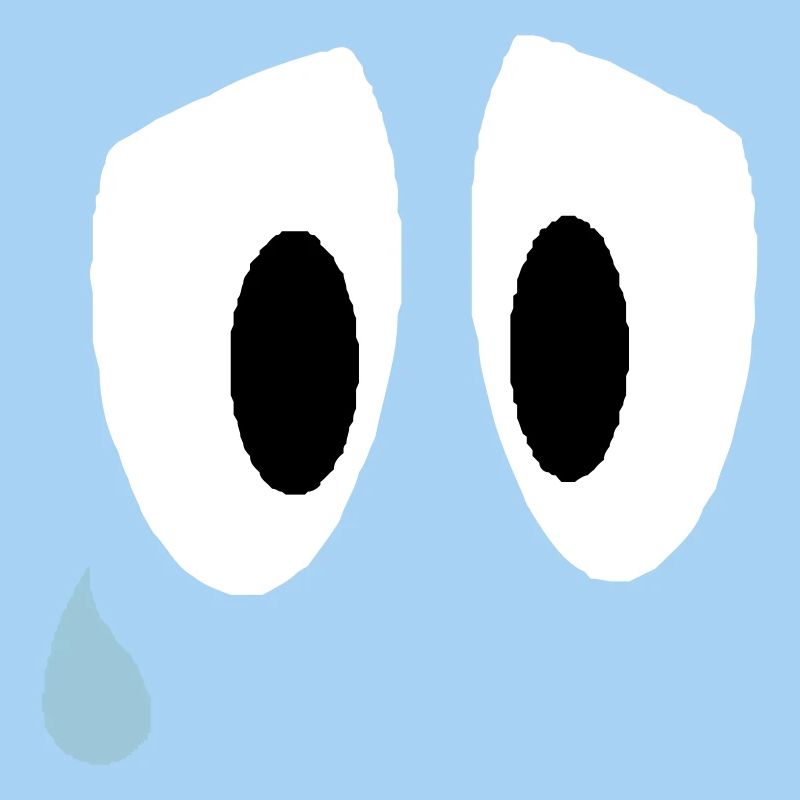 Smiley Sad Eyes