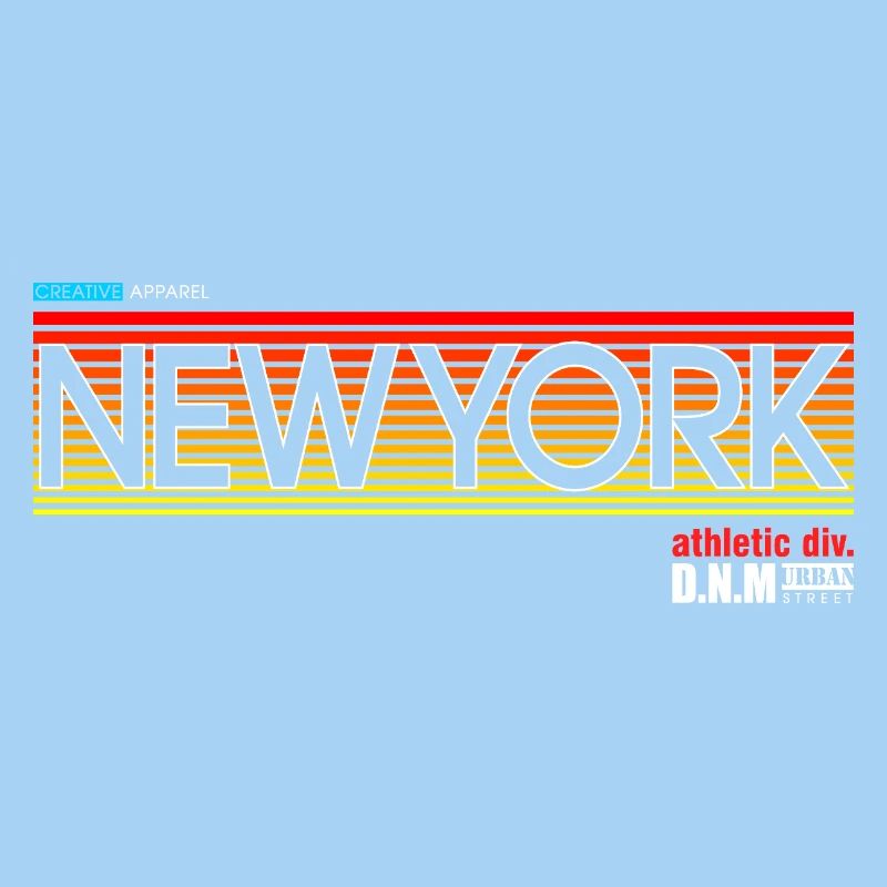 New York Skyline Sunset Design