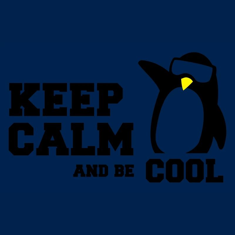 penguin keep calm