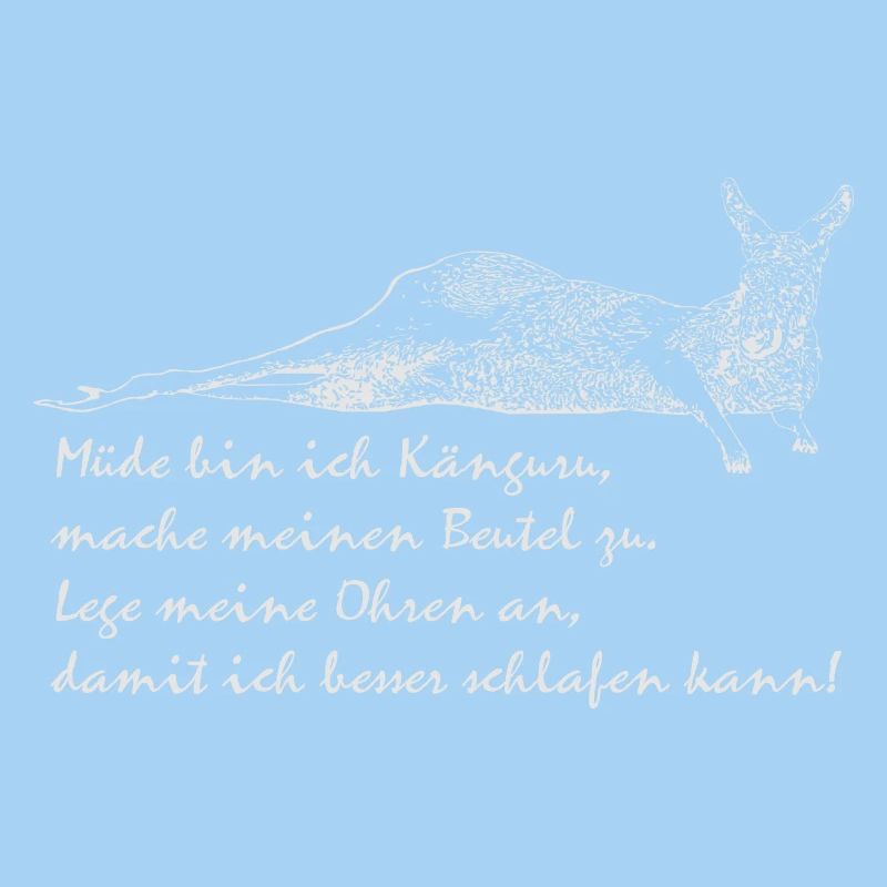 Müdes Känguru