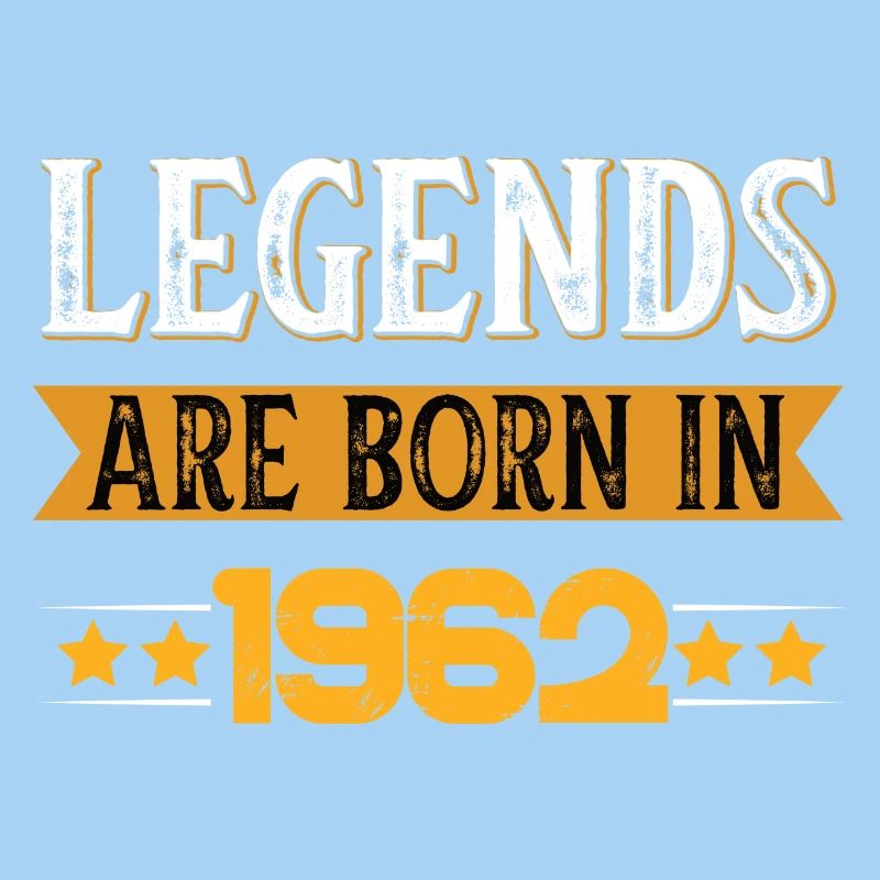 Zeitloser Retro-Style mit 1962 Logo