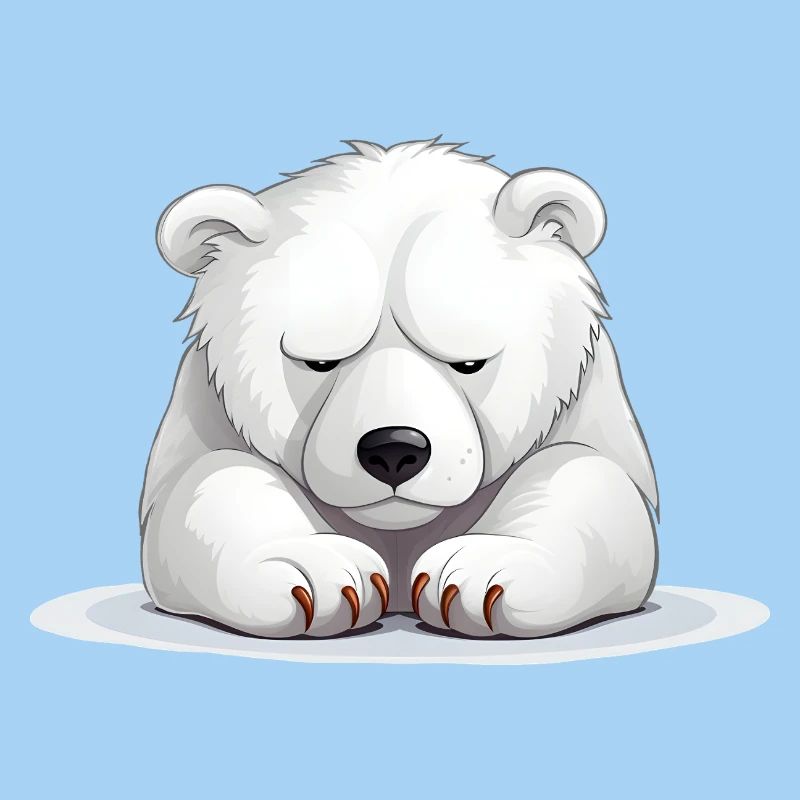 Grumpy Eisbär