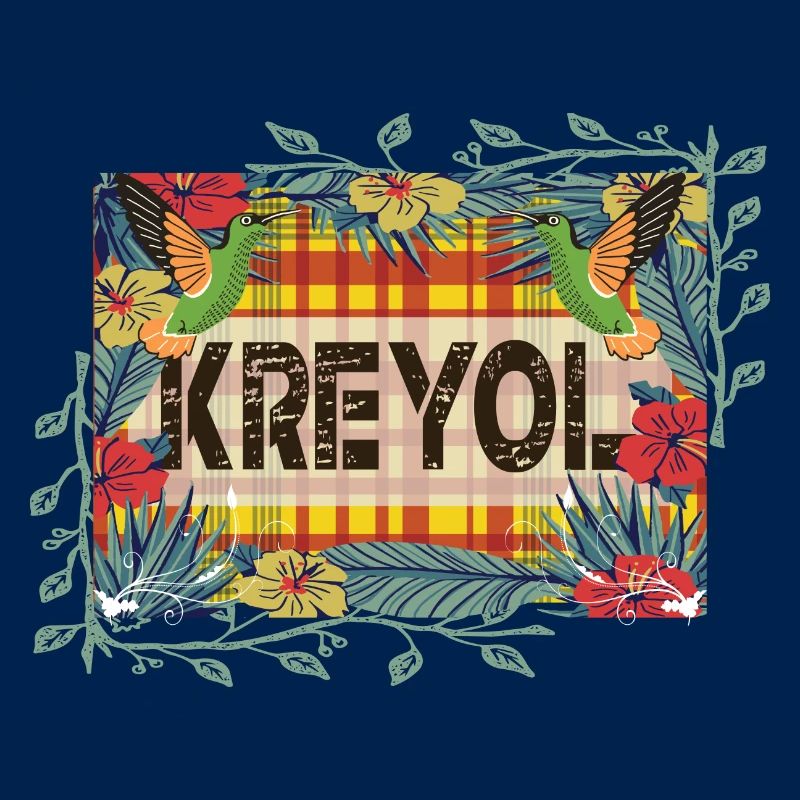 Schöne Geschenkidee KREYOL ODER KREOLISCHE Madras