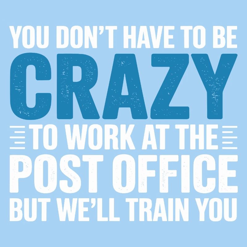 Funny Mail Carrier Postal Post Office Worker