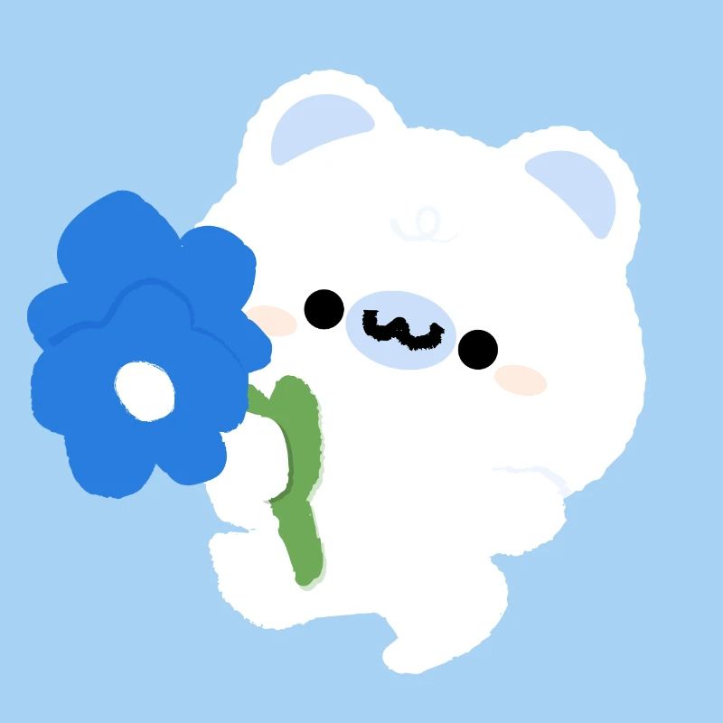 Romantischer Eisbär