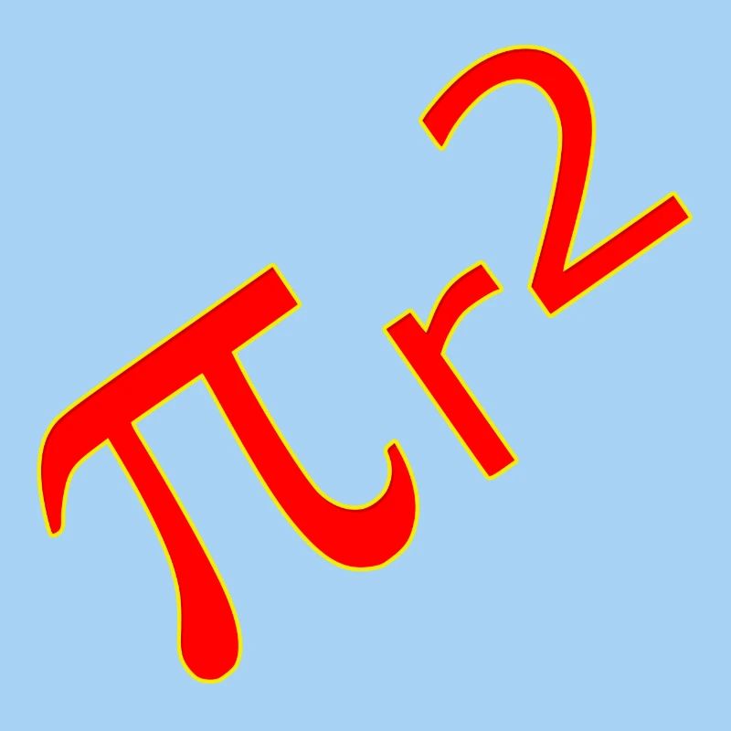 Pi R squared