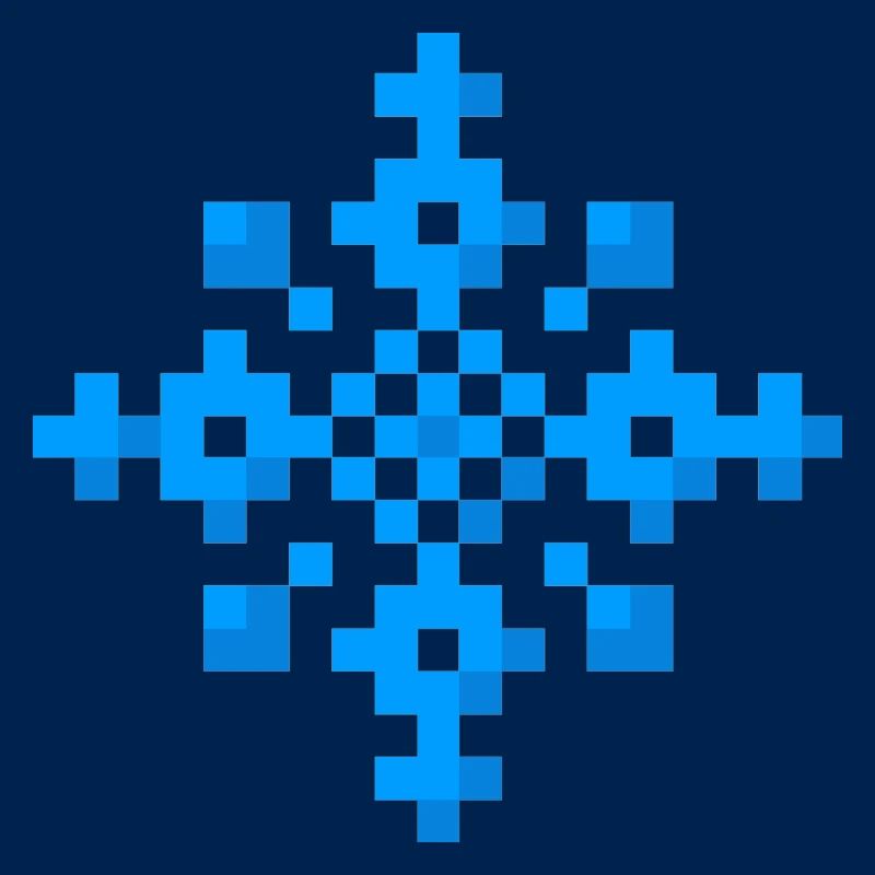Snowflake (pixel art)