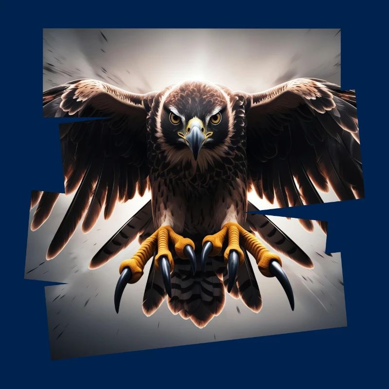 Adler Frontalangriff