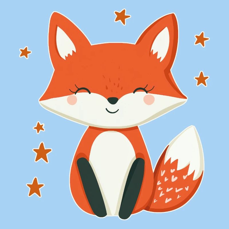 Renard et étoiles