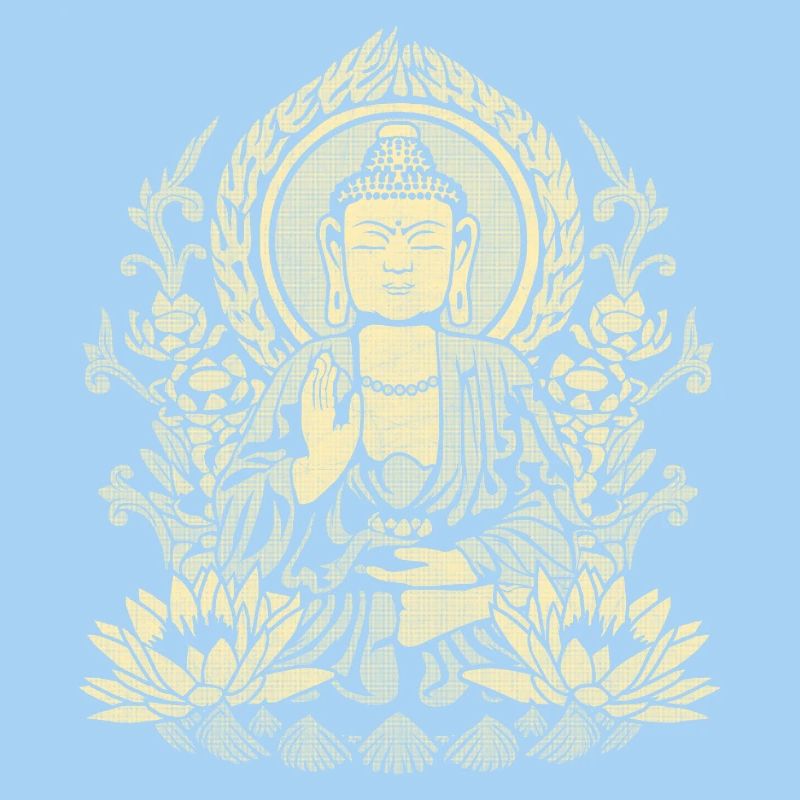 Gautama Buddha Yellow