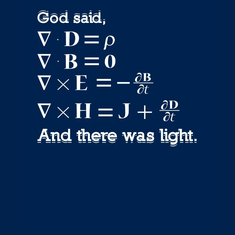And God Said Let There Be Light Maxwell EMR