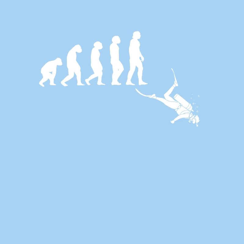Tshirt évolution plongeur