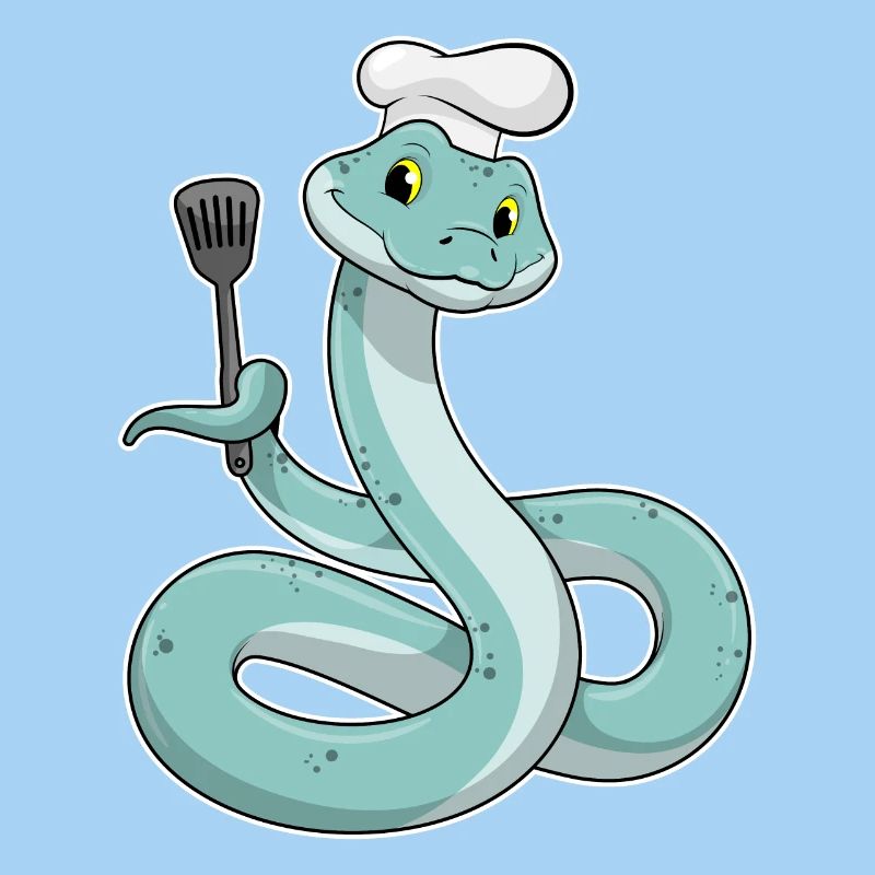 Queue as a chef with a chef's hat