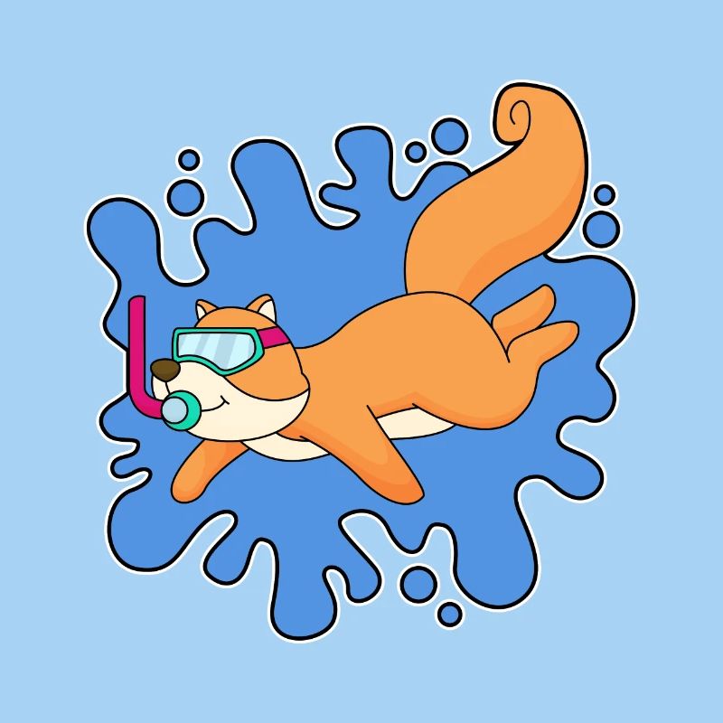 Squirrel Diver Snorkel
