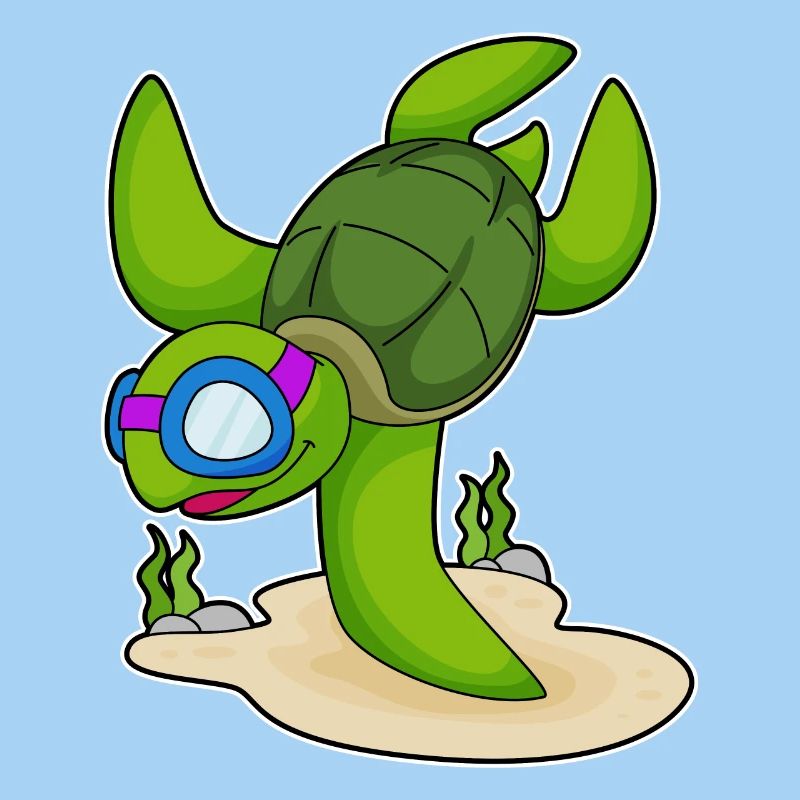 Turtle Diver Goggles