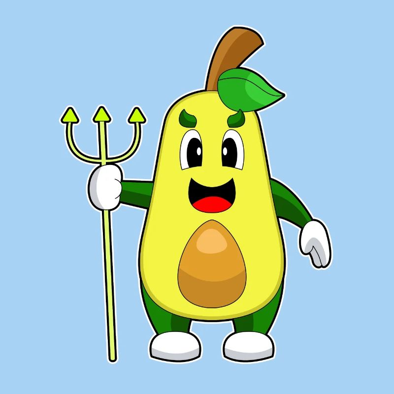 Avocat Halloween Devil