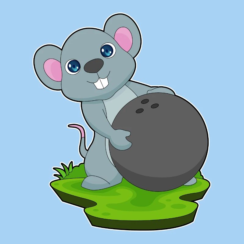 Mouse Bowling Bowling Ball Sport