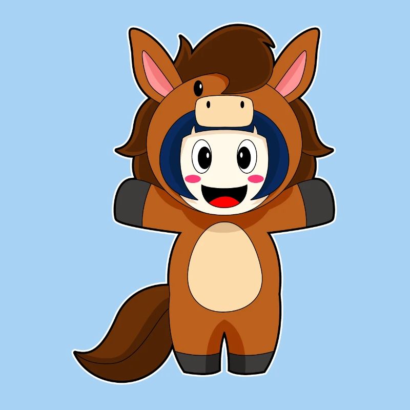 Pferd Mädchen Kostüm