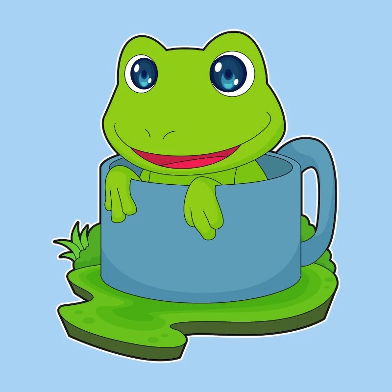 Mug grenouille