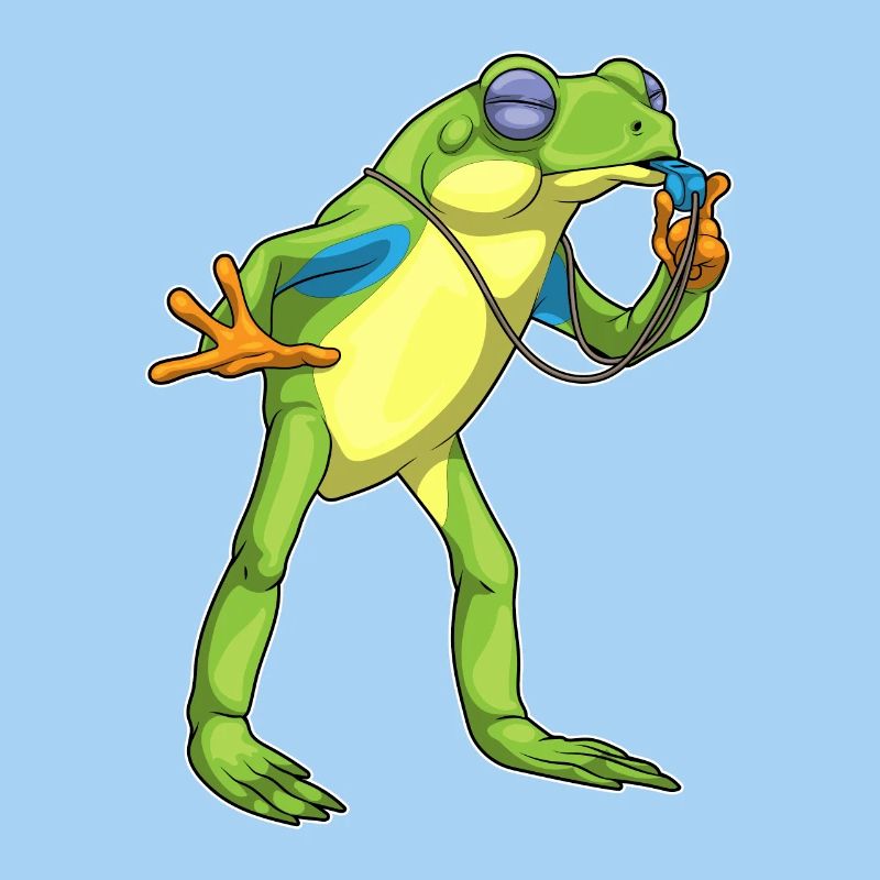 Frog Referee Whistle