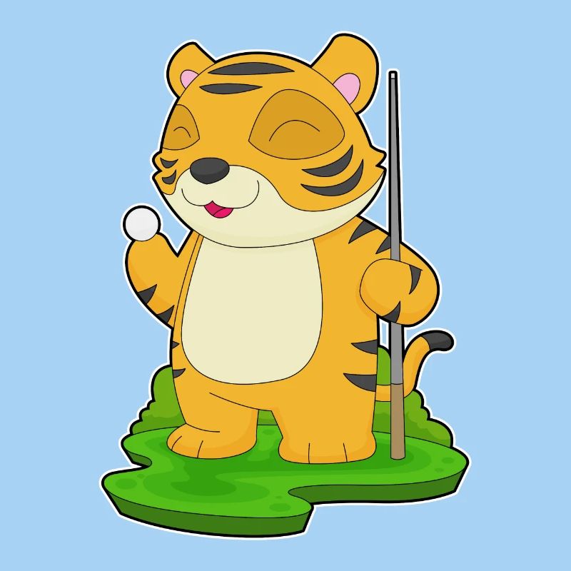 Tiger Billiard Queue