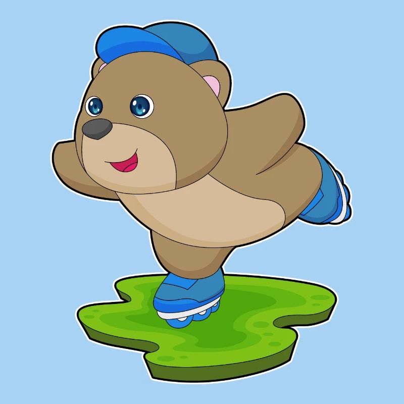 Bär Inline skating Rollschuhe