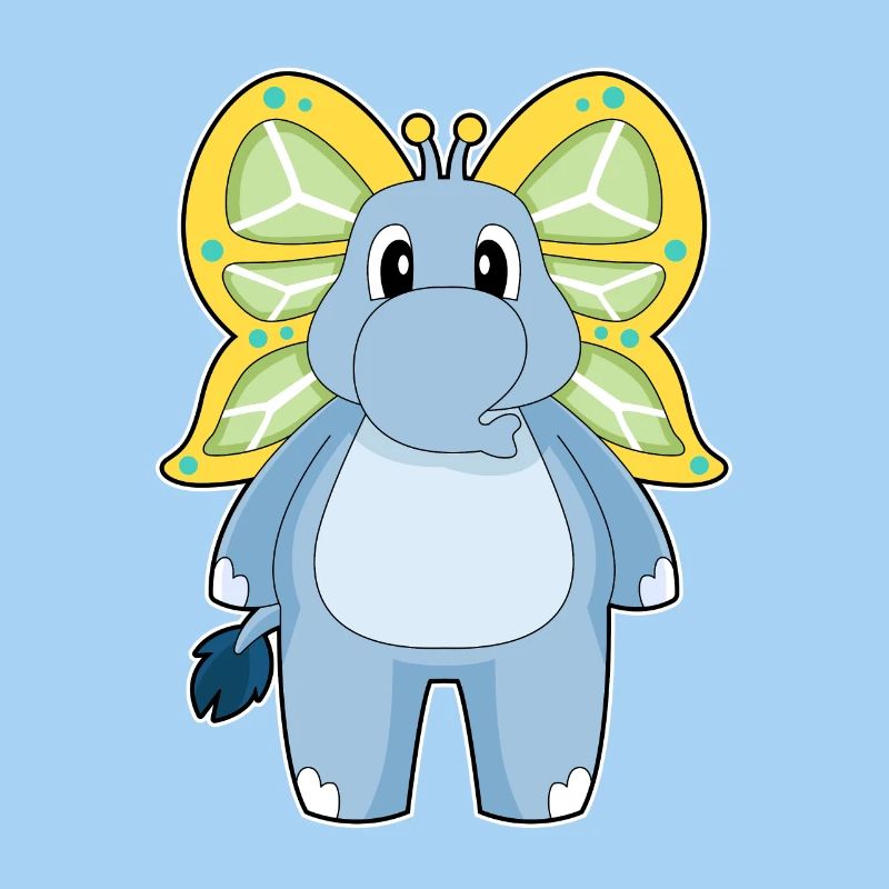 Elefant Schmetterling
