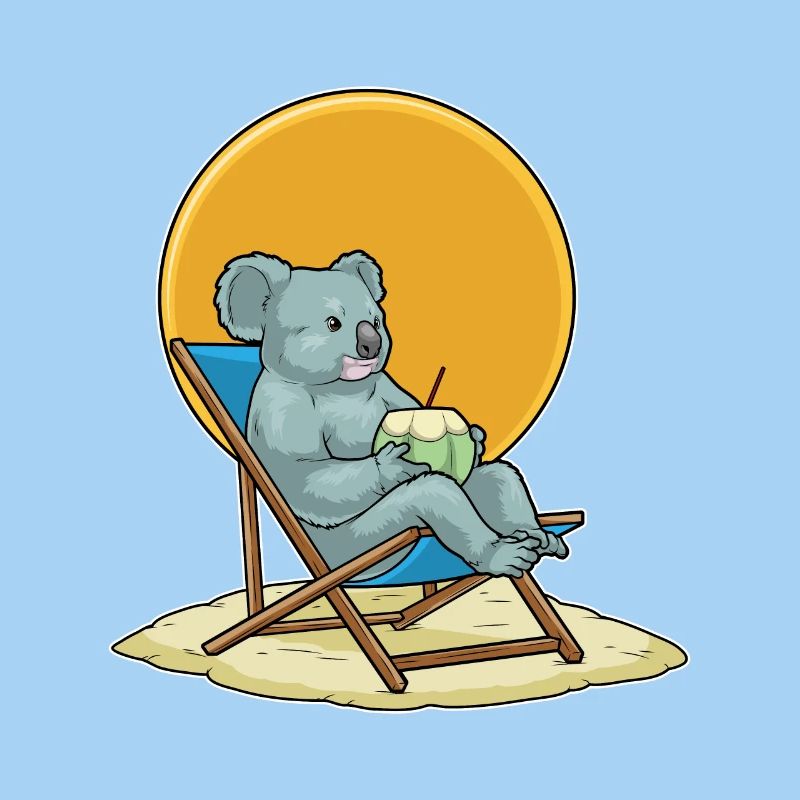 Chaise longue d’été Koala