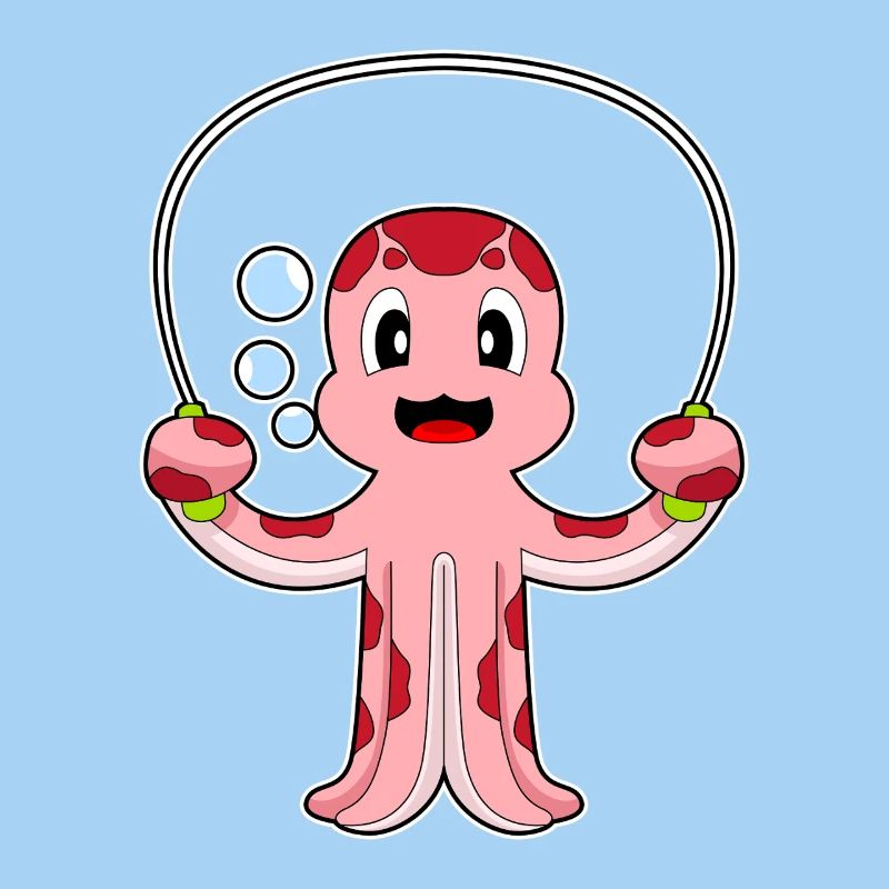 Krake Seilspringen Springseil