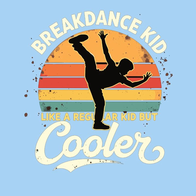 Breakdance Kid Breakdancer Retro Dance B-Boys
