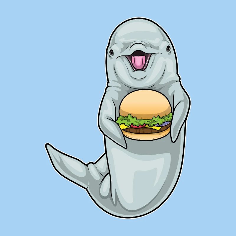 Dolphin Cheeseburger