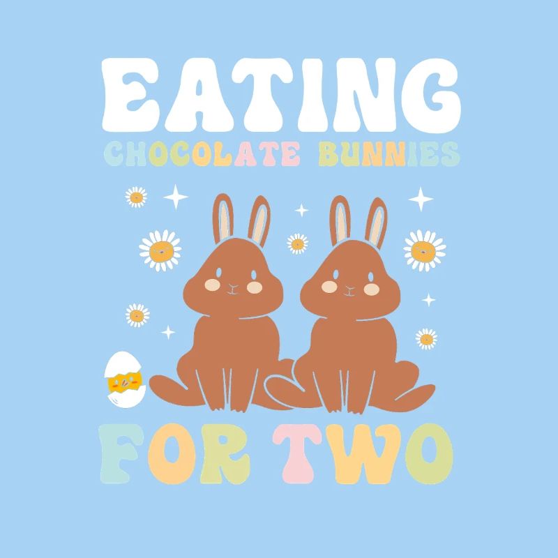 Werdende Mutter Ostern Gender Reveal