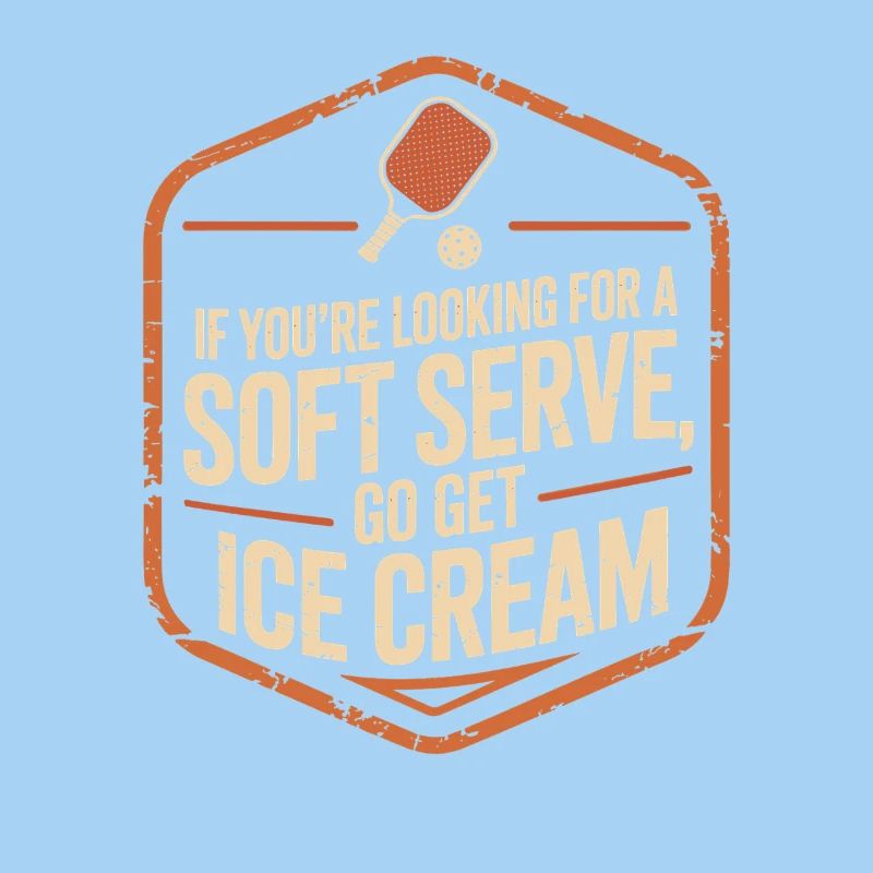 Pickleball Spieler Looking For Soft Serve Dinking