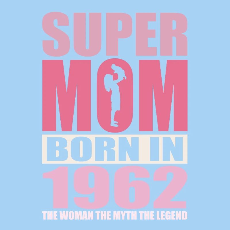 Mama Geburtstag 1962 | Super Mom